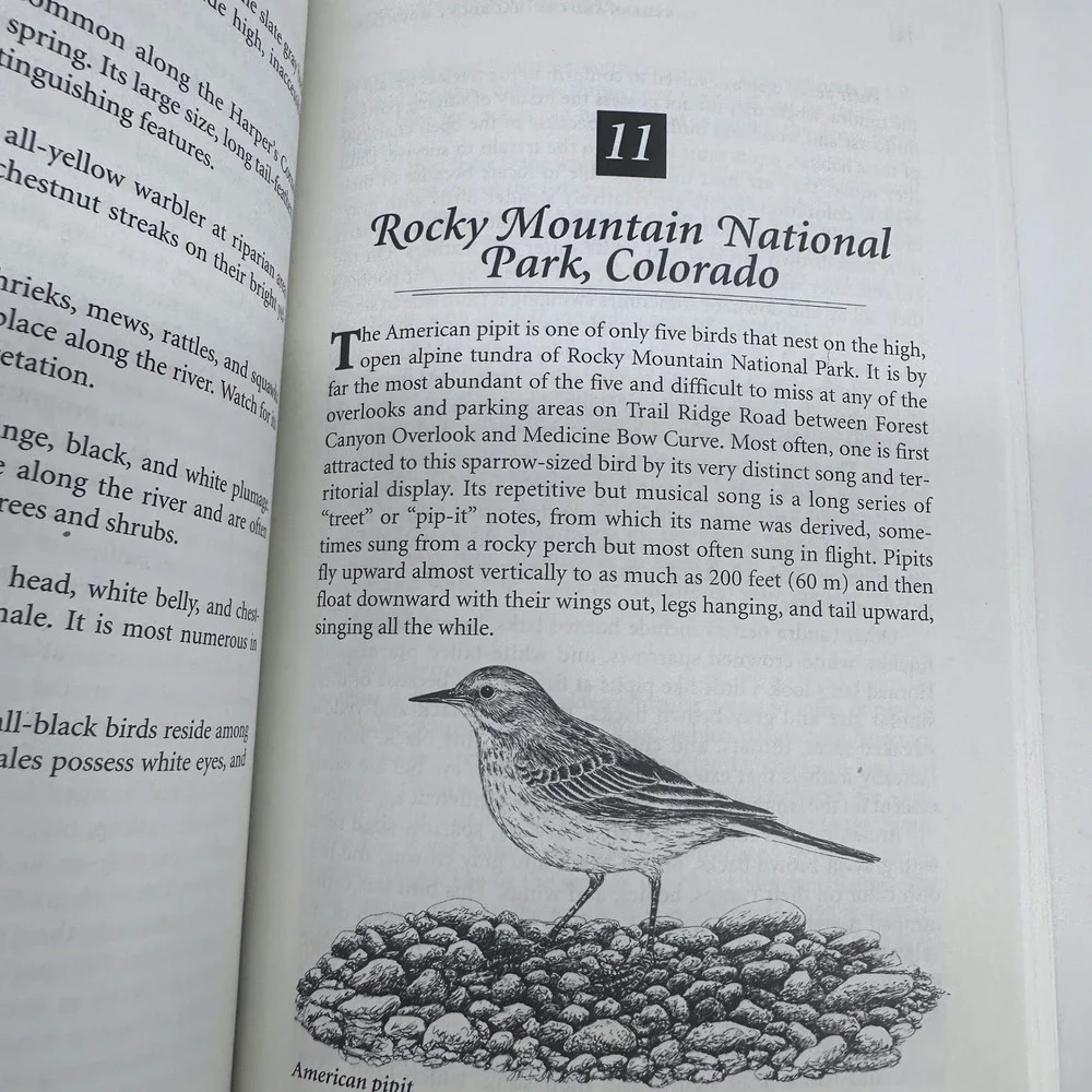 Visitors Guide to the Birds of Rocky Mountain National Parks Roland Wauer 1993